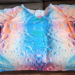 Swim tshirt cover up